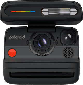 Polaroid Flip Schwarz