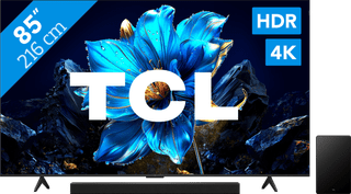 TCL 85 Zoll QLED P71K 4K (2025) + TCL Q65H
