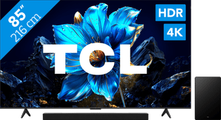 TCL 85 Zoll QLED P71K 4K (2025) + TCL Q75H