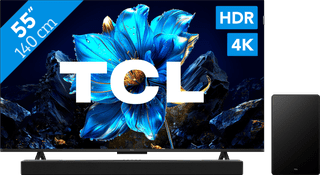 TCL 55 Zoll QLED P71K 4K (2025) + TCL Q65H