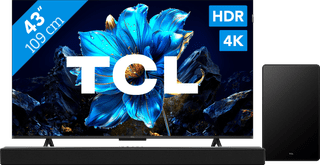 TCL 43 Zoll QLED P71K 4K (2025) + TCL Q65H