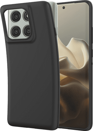 Just in Case Soft Design Motorola Edge 60 Pro Back Cover Black