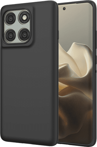 Just in Case Soft Design Motorola Edge 60 Pro Back Cover Black