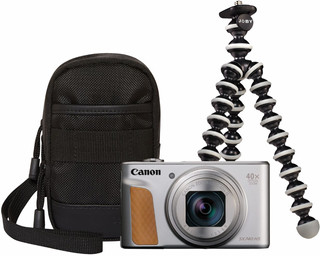 Canon PowerShot SX740HS Lite Travel Kit Silver