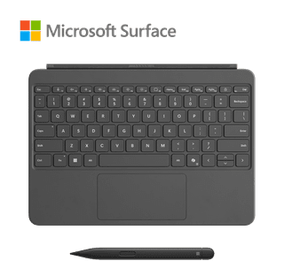 Microsoft Surface Pro Type Cover 12 Zoll mit Slim Pen Schiefer