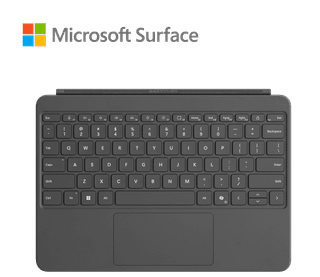 Microsoft Surface Pro Keyboard 12 Zoll Platin/Slate QWERTZ