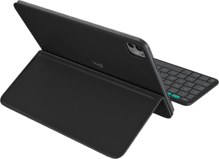 Logitech Flip Folio iPad Pro (2024) / iPad Air (2025) 11 Zoll Tastaturhülle QWERTZ