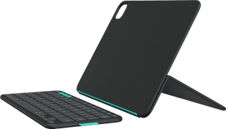 Logitech Flip Folio iPad Pro (2024) / iPad Air (2025) 11 Zoll Tastaturhülle QWERTZ