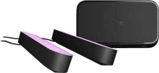 Philips Hue Play Lightbar Schwarz Doppelpack + HDMI Sync Box 8K