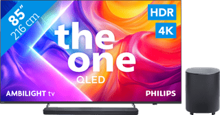 Philips Ambilight 85 inches PUS9000 QLED 4K (2025) + JBL Bar 800 M2 Black
