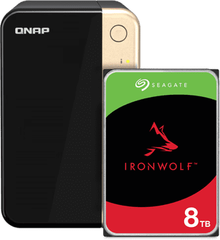 QNAP TS-264-8G Seagate IronWolf 8TB