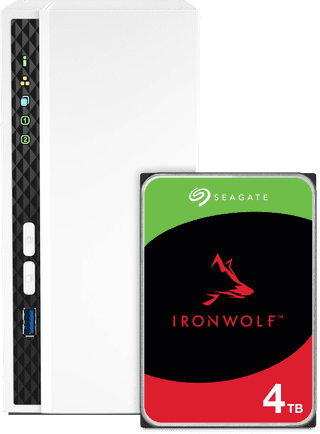 QNAP TS-133 + Seagate Ironwolf 4TB