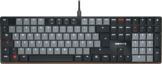 CHERRY KC 500 MX LP Kabelgebundene Tastatur QWERTZ Schwarz