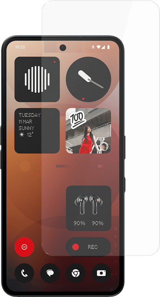 Just In Case Tempered Glass Nothing Phone (3a) Screen Protector