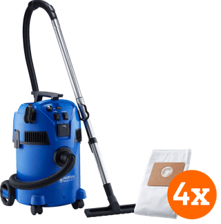 Nilfisk Multi II 22 Inox + Nilfisk Vacuum Cleaner Bag for Multi II (4x)