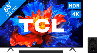 TCL 85 inches QLED P81K 4K (2025) + TCL Q65H