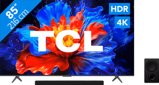TCL 85 Zoll QLED P81K 4K (2025) + TCL Q75H