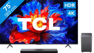 TCL 75 Zoll QLED P81K 4K (2025) + TCL S55H 2.1 Soundbar