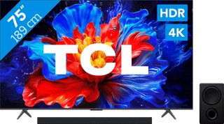 TCL 75 inches QLED P81K 4K (2025) + TCL Q65H