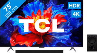 TCL 75 inches QLED P81K 4K (2025) + TCL Q75H