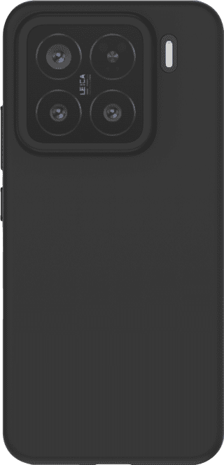 Just in Case Soft Design Xiaomi 15 Back Cover Black