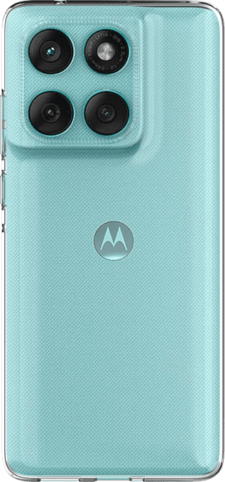 Just in Case Soft Design Motorola Edge 60 Fusion Backcover Transparent