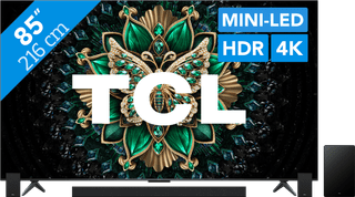 TCL 85 inches QD Mini-LED C61K 4K (2025) + TCL Q85H PRO