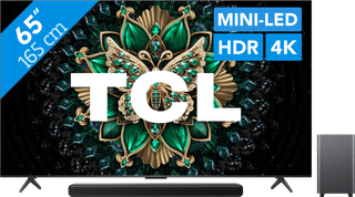 TCL 65 inches QD Mini-LED C61K 4K (2025) + TCL S55H 2.1 Soundbar