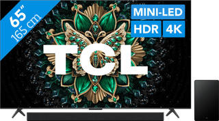 TCL 65 inches QD Mini-LED C61K 4K (2025) + TCL Q65H