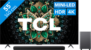 TCL 55 inches QD Mini-LED C61K 4K (2025) + TCL S55H 2.1 Soundbar