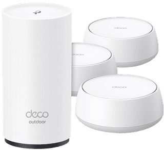 TP-Link Deco BE25 3er-Pack + TP-Link Deco X50 Outdoor