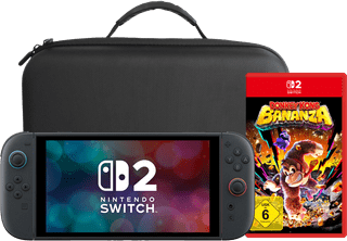 Nintendo Switch 2 + Donkey Kong Bananza + BlueBuilt Travel Case