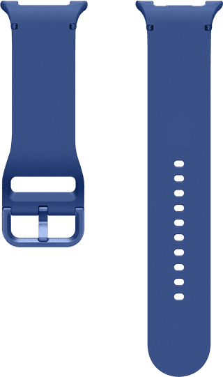 Samsung Galaxy Watch8 Series Silikon Sport Armband Blau M/L
