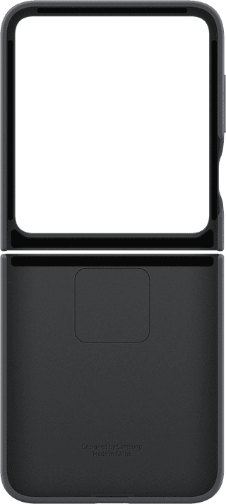 Samsung Galaxy Z Flip 7 FE Silicone Back Cover Black