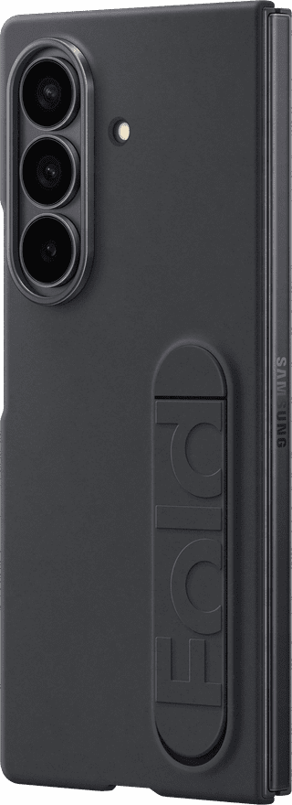 Samsung Galaxy Z Fold 7 Silicone Back Cover Black