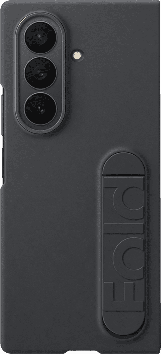 Samsung Galaxy Z Fold 7 Backcover aus Silikon Schwarz