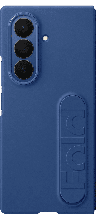 Samsung Galaxy Z Fold 7 Backcover aus Silikon Blau