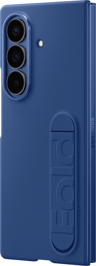 Samsung Galaxy Z Fold 7 Backcover aus Silikon Blau