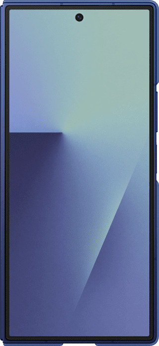 Samsung Galaxy Z Fold 7 Backcover aus Silikon Blau