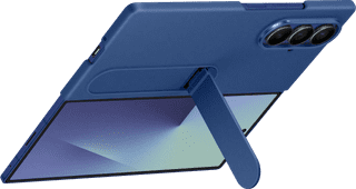 Samsung Galaxy Z Fold 7 Backcover aus Silikon Blau