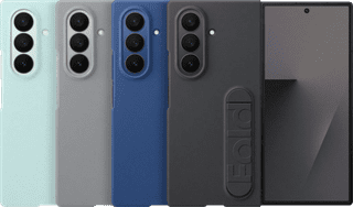 Samsung Galaxy Z Fold 7 Backcover aus Silikon Blau