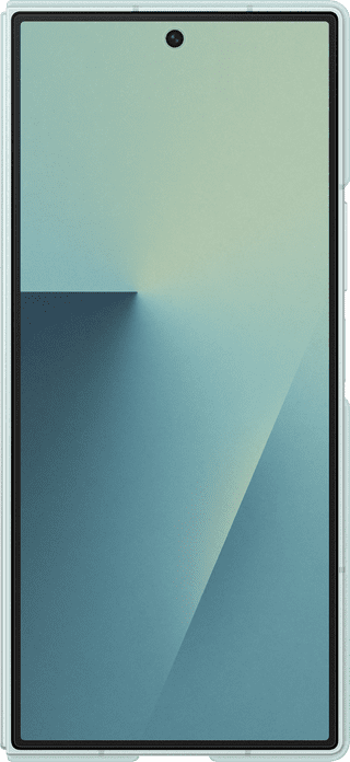Samsung Galaxy Z Fold 7 Backcover aus Silikon Mint