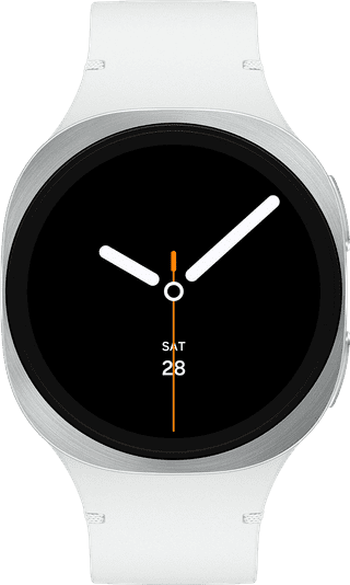 Samsung Galaxy Watch8 4G Silber 40 mm