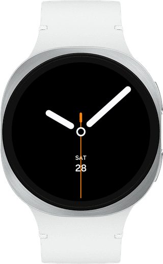 Samsung Galaxy Watch8 Silber 44 mm