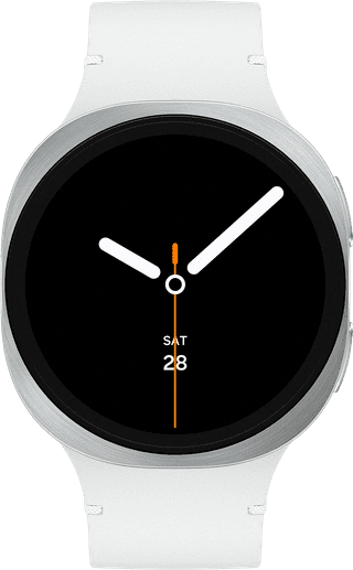 Samsung Galaxy Watch8 4G Silber 44 mm
