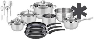 ELO Galactica Cookware Set 15-piece