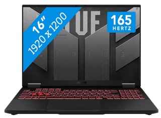 ASUS TUF FA608UH-RV027W - 16 inches - AMD Ryzen 7 - 16GB RAM/1TB SSD - RTX 5050