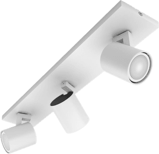 Philips Hue Runner Aufbauspot White Ambiance - 3 Spots - Weiß + Dimmer