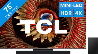 TCL 75 inches QD Mini-led C81K 4K (2025) + TCL Q75H