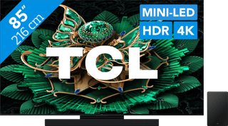 TCL 85 inches QD Mini-LED C71K 4K (2025) + TCL Q75H